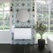 James Martin Vanities 31.5'' Single Vanity, Glossy White, Champagne Brass Base w/ Charcoal Black Composite Stone Top 805-V31.5-GW-CB-CH - alternate 9